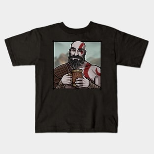 Kratos Best Dad Kids T-Shirt